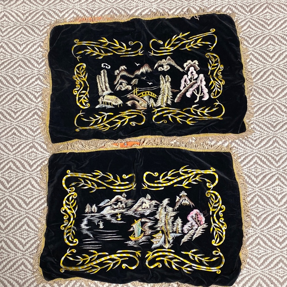 Hawaiian pillow cases vintage 2